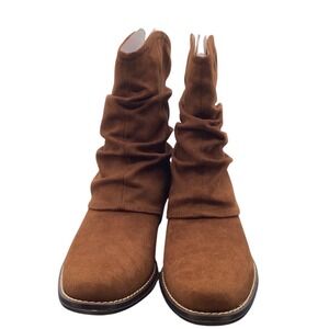 White Mountain Alden Hazelnut Slouch Mid-Calf Boots Brown W38030-371‎ 6